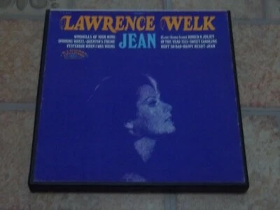 LAWRENCE WELK JEAN 3 3/4 IPS REEL TO REEL RANWOOD STEREO 4 TRACK TAPE - Image 1 of 3