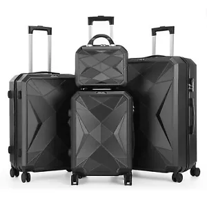 S-M-L-XL Trolley-Koffer Hartschalenkoffer Reisekoffer Rollkoffer Kofferset - Bild 1 von 13