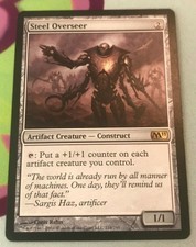 Steel Overseer M11 (Magic 2011) NM Free Shipping!  - MTG - Magic the Gathering