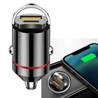 Aluminum Alloy Usb Car Charger Qc3 0 Fast Charging Accessories For Cars