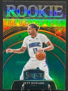 Jett Howard 2023-24 Select Rookie Revolution GREEN PRIZM #18 Orlando Magic RC - Imagen 1 de 2