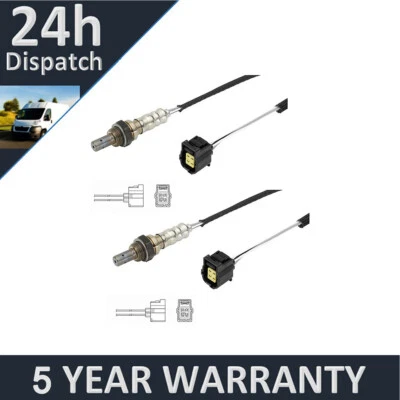 Se adapta a Jeep Commander 4.7 Purevue delantero + trasero 2 sensores de oxígeno lambda 4 cables - Imagen 1 de 2