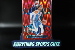 2023-24 Panini Mosaic Tobias Harris #89 Red Wave Refractor #55/299 Color Match! - Picture 1 of 2