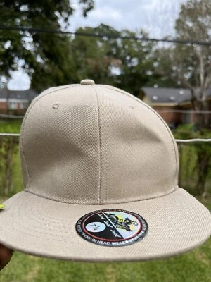 Gorra de béisbol JINX elástica-plana ajustada tostada adulto talla 7 3/4 Foto 1 de 4