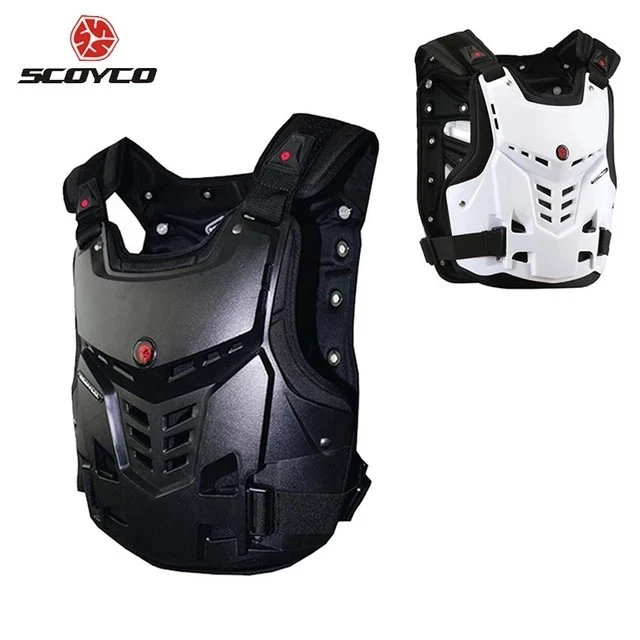 Scoyco Motorcycles Motocross Chest Back Protector Armor Vest Racing Protector Foto 1 de 4