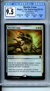 MTG Martial Coup CGC 9.5 FTV Annihilation Mystic Rare Foil Card Amricons 7115 - Picture 1 of 4