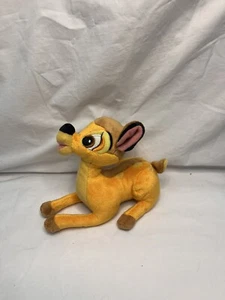 Bambi Disney Store Plush Fawn Deer Fuzzy Stuffed Animal Collectible Toy - Picture 1 of 3