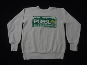 Vintage Pueblo Colorado Crewneck Shirt Herren Small 90s - Bild 1 von 12