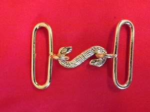Reproduction British Army Infantry belt Swan head Snake buckle for 2 inch belts - Picture 1 of 6
