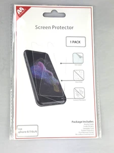 3 Screen Protectors For iPhone 8/7/6s/6 Hydrogel/Plastic MYBAT - Picture 1 of 1