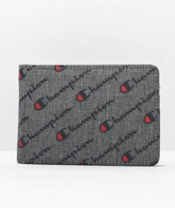 Champion Mens Advocate Bifold Wallet Dark Gray - Picture 1 of 3