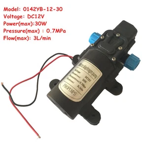 Micro Diaphragm pump 0142YB 12V 30W Self-Priming pump Spray pump 0.7MPa 3L/ min - Picture 1 of 8