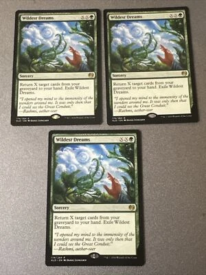 Wildest Dreams X3 Kaladesh Ex+/ NM Condition See Front/back Pics - Image 1 of 4