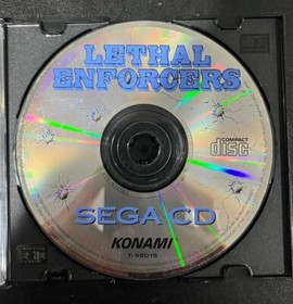 Lethal Enforcers (Sega CD, 1993) Disc Only