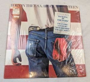 Bruce Springsteen Born in the USA Vinyl LP 1984 w/ Shrink & Hype Masterdisk RL - Picture 1 of 12