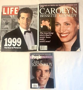 Kennedy, Carolyn Bessette Memorial Magazine, Life & People JFK Jr - Picture 1 of 3