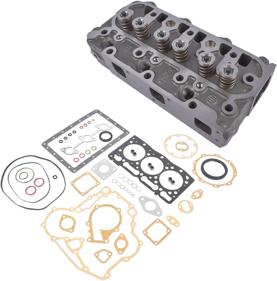 D1105 Engine 1G065-03044 Complete Cylinder Head&Gasket for Kubota D1105 RTV1100C - Image 1 of 4