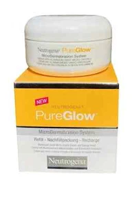 2X NEUTROGENA PURE GLOW Micro Dermabrasion System FACE Cream 50ml - Picture 1 of 2