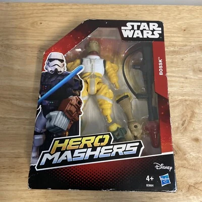 Hasbro Star Wars Hero Mashers Bossk Figure with weapons Disney  NEW IN BOX - Image 1 of 4