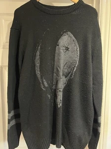 Iron Fist - Men’s Mohican Skull Warm Jumper XL - Picture 1 of 3