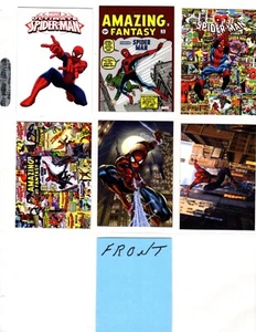 Spider-Man Custom Trading Card 6 Karten Set - Bild 1 von 2