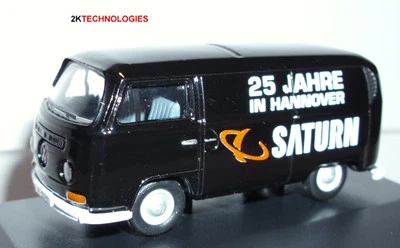 Oxford SP034 VW T2 Van Saturn 25 Years in Hannover Black 1/76 Scale 00 Gauge T48 - Image 1 of 4