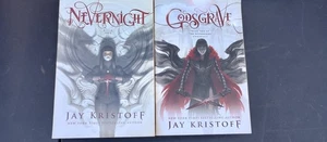 Never Night By Jay Kristoff Paperback Books #1 & 2 Lot In Excellent Condition - Picture 1 of 3