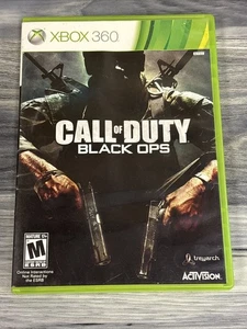 Call of Duty Black Ops (Xbox 360, 2010) videogioco CIB con libro testato - Foto 1 di 13