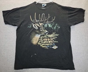 Camiseta De Colección Deer Nature Para Hombre Talla 2XL American Wildlife Forever DISTRESSED - Imagen 1 de 21