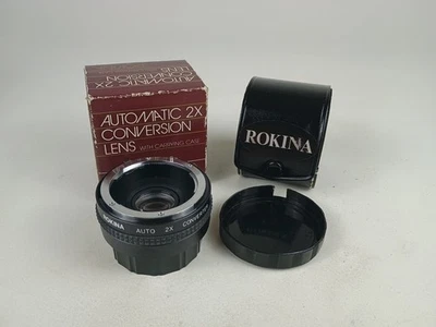 Teleconvertidor automático Rokina 2X teleconvertidor de lente de conversión con estuche Foto 1 de 4