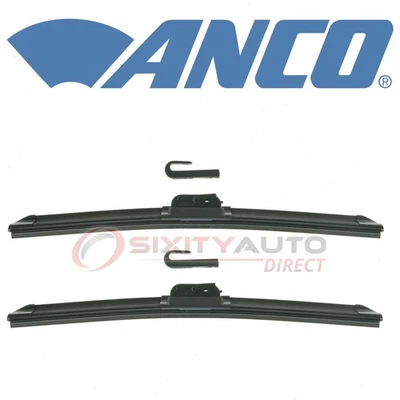 2 pc ANCO Front Wiper Blade for 1963 Ford Ford 300 - Windshield Windscreen ov Foto 1 de 4