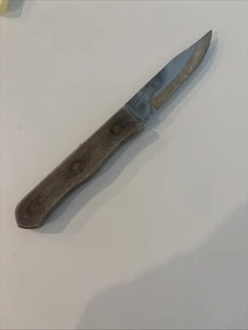 Cuchillo de pelar vintage JA Bornschaft mango de madera de acero inoxidable Parer - Imagen 1 de 4