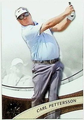 Tarjeta base Carl Pettersson 2014 Upper Deck SP AUTÉNTICO GOLF #2 casi nueva-como nueva Foto 1 de 2