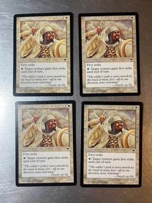 4x Playset Advance Scout Vintage Tempest Magic Cards LP-Excellent Condition - Image 1 of 2