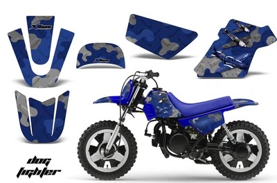 Pegatinas gráficas + #calcomanías PLT para Yamaha PW50 1990-2022 DOGFIGHTER U Foto 1 de 3