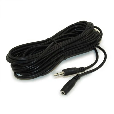 25ft 3.5mm Mini-Stereo TRS Male to Female Audio Extension Cable - Image 1 of 2