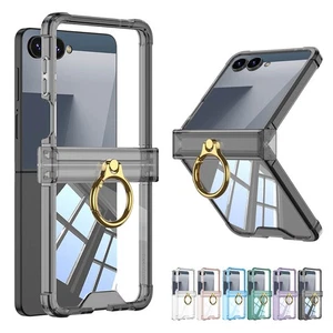 360° Protective Ring Stand Phone Case Cover for Samsung Galaxy Z Flip 7 6 5 - Picture 1 of 16