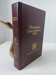 Thompson Chain-Reference Bible NIV Red Letter Edition 1983 Zondevan / Kirkbride - Picture 1 of 16