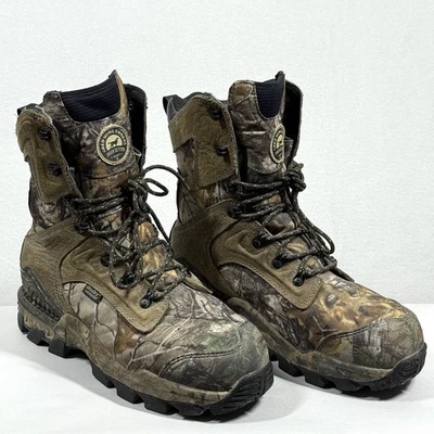 Red Wing Irish Setter Boots Men 9.5 E2 Hunt Camouflage Waterproof Scent Ban 4837 - Image 1 of 4