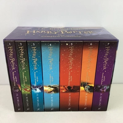 Harry Potter The Complete Collection Books Box Set Bloomsbury (B3) S#573 - Image 1 of 4