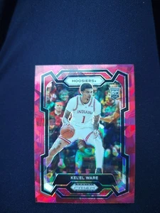 2024 Panini Prizm Draft Picks - Kel'el Ware #24 Red Ice Prizm (RC) - Bild 1 von 2
