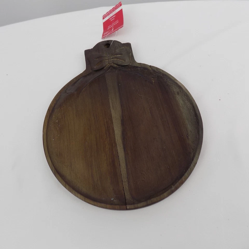 Ashland Christmas Holiday Pines Brown Tray