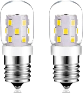 2-Pack E17 LED Microwave Light Bulbs 40W Equivalent Dimmable 5000K 380 Lumens - Picture 1 of 12