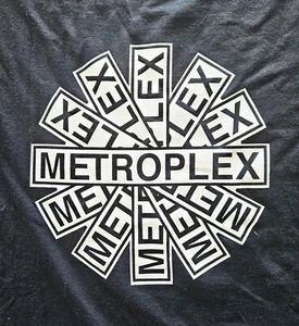 METROPLEX Club T- SHIRT -  Atlanta 1989 -  mens vintage MED only! - Bild 1 von 1