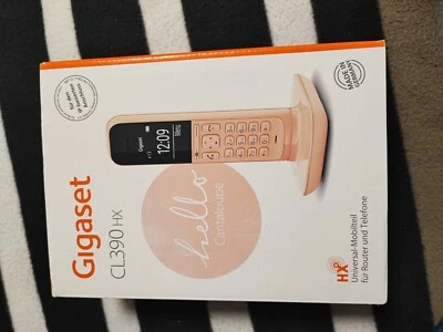 Gigaset Mobilteil CL390HX Cantaloupe Großes Display mit Anrufschutz  - Bild 1 von 2