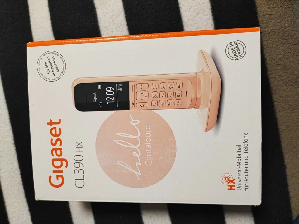 Gigaset Mobilteil CL390HX Cantaloupe Großes Display mit Anrufschutz  - Bild 1 von 2