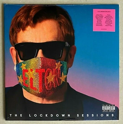 ELTON JOHN * THE LOCKDOWN SESSIONS * LIMITED EDITION DOUBLE BLUE VINYL * BN! - Image 1 of 4