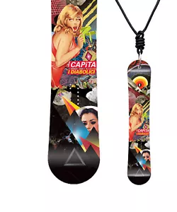 Miniboard CAPITA Ultrafear DIABOLICI 147 10/11 CLASSIC - Collar Snowboard C20 - Imagen 1 de 1