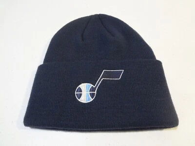 NBA Utah Jazz LOGO Tejido Puños Gorro Gorra Sombrero Adidas NUEVO SIN ETIQUETAS Foto 1 de 2