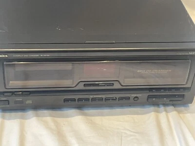 Technics SL-MC4 60+1 Front Load Compact Disc CD Changer No Remote For Parts - Image 1 of 4